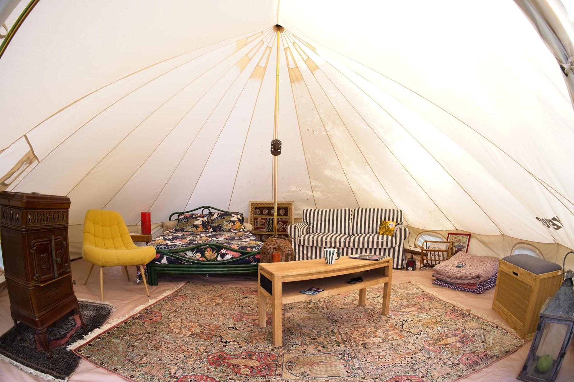 Tente Mongole 4 Saisons Cosy Et Spacieux Conchy-les-Pots Exterior foto